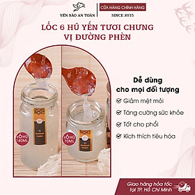 Combo 6 hũ yến chưng sẵn có 10 vị để lựa chọn ĐẬM ĐẶC YẾN TƯƠI từ Yến Sào