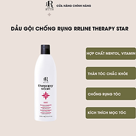 Dầu gội chống rụng, kích mọc tóc và làm sạch nang tóc RRline Therapy Star Energy Shampoo 1000ml