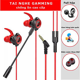 Mua Tai Nghe Chơi Game Tai Nghe Nhét Tai Gamming Cho Điện Thoại Có Micro Đàm Thoại Rõ Nét - Hàng chính hãng