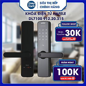 Mua Khóa điện tử Hafele DL7100 912.20.315 - Hàng Chính Hãng