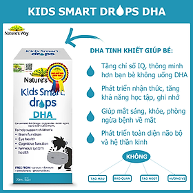 Kids smart drops dha - siro bổ sung dha dạng nước