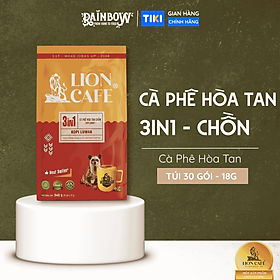 LION CAFE - Cà phê hòa tan 3in1 - Túi 540g (30 gói x 18g)