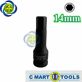 Mua Tuýp lục giác đen 14mm C-mart F0049-H14 loại 1/2 dài 78mm