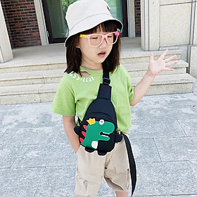 Túi xách đeo chéo hình khủng long dành cho bé siêu cute, mẫu mới 2022 - Hàng Quảng Châu Cao Cấp