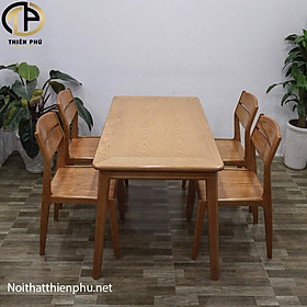 Mua Bộ Bàn Ăn Mặt Gỗ 4 Ghế Vega Cao Cấp