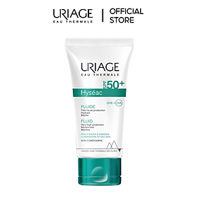 Sữa chống nắng cho da dầu, mụn URIAGE HYSÉAC SPF50+ UVB+UVA FLUIDE 50ml