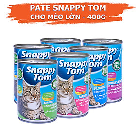 Pate mèo Snappy Tom lon 400g Pate mèo chất lượng