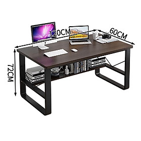 Mua Bàn làm việc   bàn học sinh chân u khung thép sơn tĩnh điện cao cấp 120x60x72cm - bảo hành 3 năm
