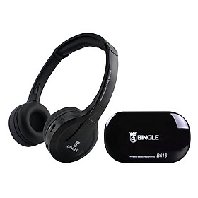  Tai nghe BINGLE B616  không dây đa chức năng Radio FM có dây cho TV PC MP3