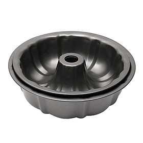 Fluted Cake Pan 9-Inch  & Versatile Round Bakeware Pan Safe Oven