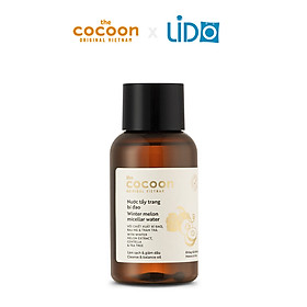 Nước tẩy trang bí đao cocoon 140ml thuần chay sạch bụi bẩn và dầu thừa da mụn