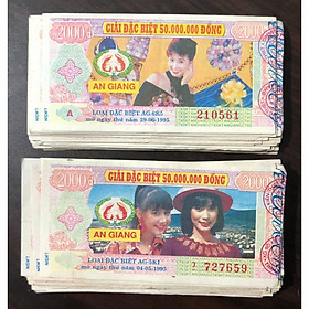 Mua Tờ vé số 199x tỉnh An Giang sưu tầm