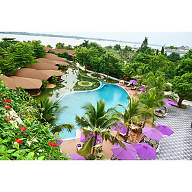 Combo Cần Thơ 3N2Đ: Resort Cồn Khương 4* + Xe Đưa Đón Sân Bay Cần Thơ - Tặng Tour Chợ Nổi