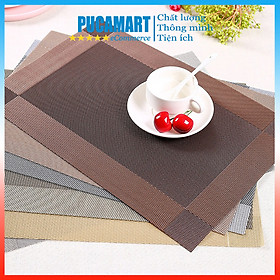 Mua Miếng Lót Bàn Ăn Trang Nhã  Sang Trọng Cách Nhiệt Chống Trượt Cao Cấp - PucaMart