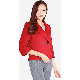 Áo khoác dạ tay lửng The One Fashion ADH1141DD