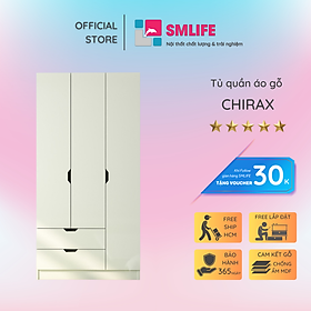 Mua Tủ quần áo cho bé gỗ công nghiệp đẹp SMLIFE Chirax