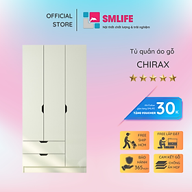 Tủ quần áo cho bé gỗ công nghiệp đẹp SMLIFE Chirax