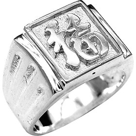 Nhẫn nam bạc Hiểu Minh NA377