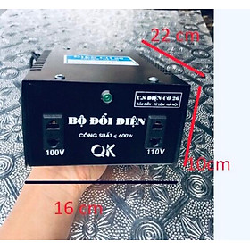 Mua Đổi nguồn điện 220V sang 110V cho thiết bị nội địa