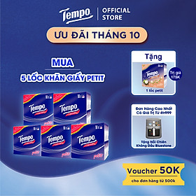 Khăn Giấy Bỏ Túi Petit 18 Bền Dai Thương Hiệu Đức (LỐC 18 GÓI)