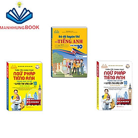 Combo 3c Bộ đề luyện thi môn tiếng anh & Thần tốc chinh phục ngữ pháp tiếng anh thcs - Rodika Tchi