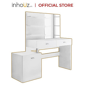 Mua Bàn trang điểm bằng gỗ có gương rộng  thiết kế đẹp - INHOUZ - HOTD0001