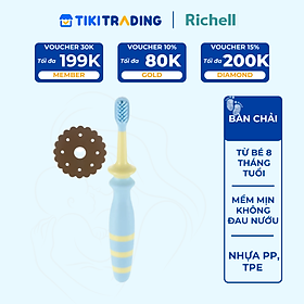Bàn chải bước 3 T.L.I (Từ 8 tháng tuổi) Richell