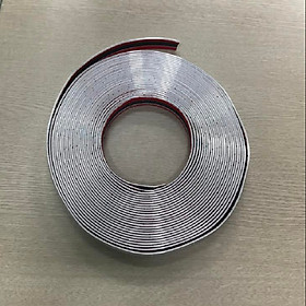 Nẹp viền trang trí chân kính ô tô mạ crom