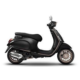 Xe Tay Ga VESPA SPRINT S TFT MÀU ĐEN NHÁM BLACK OPACO 125