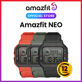 Mua Vòng đeo tay Thông Minh Amazfit Neo Kháng Nước Lên Đến 50m - Pin Kéo Dài Lên Đến 28 Ngày - Hàng Chính Hãng