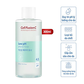 Nước Cân Bằng Tăng Cường Hàng Rào Bảo Vệ Da Cell Fusion C Low Ph Pharrier Toner (300ml)