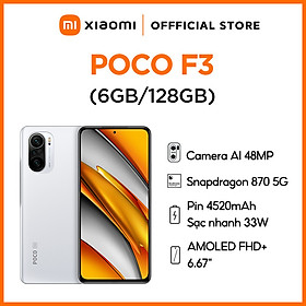 Điện Thoại Thông Minh Xiaomi Poco F3 6GB l 128GB – Hàng Chính Hãng