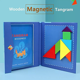 Đồ chơi gỗ Bộ xếp hình Tangram