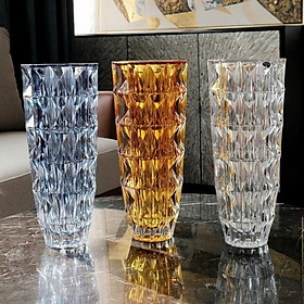 Lọ hoa kim cương 33cm Bohemia Hàng chính hãng