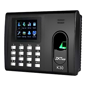 Máy chấm công vân tay thẻ ZKTeco K30 - Hàng nhập khẩu