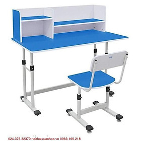 Mua Bàn học sinh tiểu học Xuân Hòa BHS-13-07 màu xanh