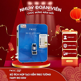 Mua Bộ Tích Hợp Tạo Kiềm Famy RIO-03W - Lắp Đặt Được Cho Các Loại Máy Lọc Nước RO - Hàng Chính Hãng
