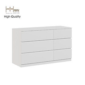 [Happy Home Furniture] OLA, Tủ đựng đồ 6 ngăn kéo, 120cm x 45cm x 72cm ( DxRxC), THK_090