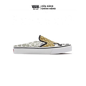 Giày Vans Mule Slip On Pattern Mix Multi - VN0A4P3U6UX Giày lười hở gót