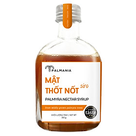 PALMANIA Siro mật thốt nốt 300G| 2 sao Great Taste Awards 2020 | Nguyên Chất, Tự Nhiên & Vì Sức Khỏe | Đặc sản An Giang