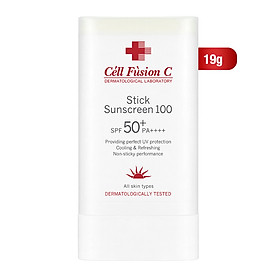 Sáp Chống Nắng Dạng Thỏi Cho Mọi Loại Da Cell Fusion C Stick Sunscreen 100 SPF50+/ PA++++ 19g