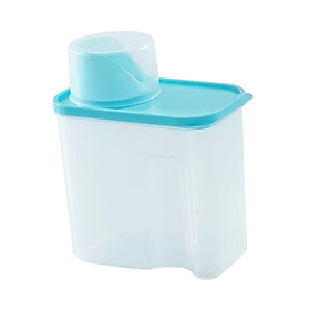 Washing Powder Containers Clear Laundry Powder Storage Box for Closet Cabinet