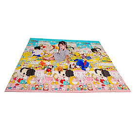 Thảm chơi cho bé hàn quốc lamilon lami04 (2m x 2m4)