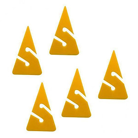3x 5 Pieces Premium Triangle PVC  Scuba Cave Wreck  Rope Marking Markers  - Choice