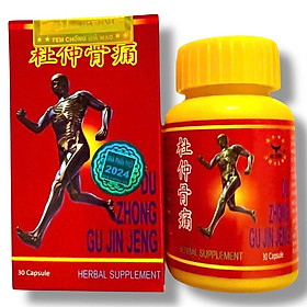 Mua Viên uống Du Zhong Gu Jin Jeng hỗ trợ đau nhức xương khớp  đau mỏi cổ vai gáy  tê bại tứ chi  đi lại khó khăn - Xuất xứ Đài Loan - Mã số 1525