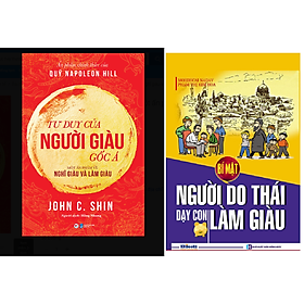 [Download Sách] Combo Bí Mật Người Do Thái Dạy Con Làm Giàu+Tư duy của người giàu gốc Á: Một ấn phẩm về Nghĩ giàu và Làm giàu