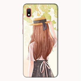 Ốp lưng dành cho điện thoại Samsung Galaxy A10 hình Phía Sau Một Cô Gái - Hàng chính hãng