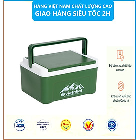 Mua Phích vuông thái 2.3L 3932  Phích mini giữ nhiệt tiện lợi  Phích Đá giữ nhiệt lên đến 8h  Phích Đá Giữ Nhiệt Văn Phòng Việt Nhật cao cấp - Hàng Việt Nam