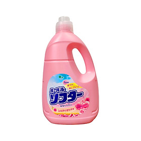 Nước xả vải hương Hoa Hồng tự nhiên SHINKOU (Hàng Nội Địa Nhật Bản) - Kháng khuẩn 24h - Dùng được cho quần áo em bé