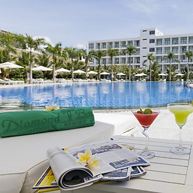 Diamond Bay Condotel Resort 5* Nha Trang - Gói 3N2Đ, Ăn 3 Bữa, Căn Hộ 1 Phòng Ngủ Dành Cho 02 Người